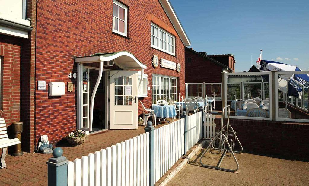 Hotel-Restaurant England นอร์ดชตรันด์ ภายนอก รูปภาพ
